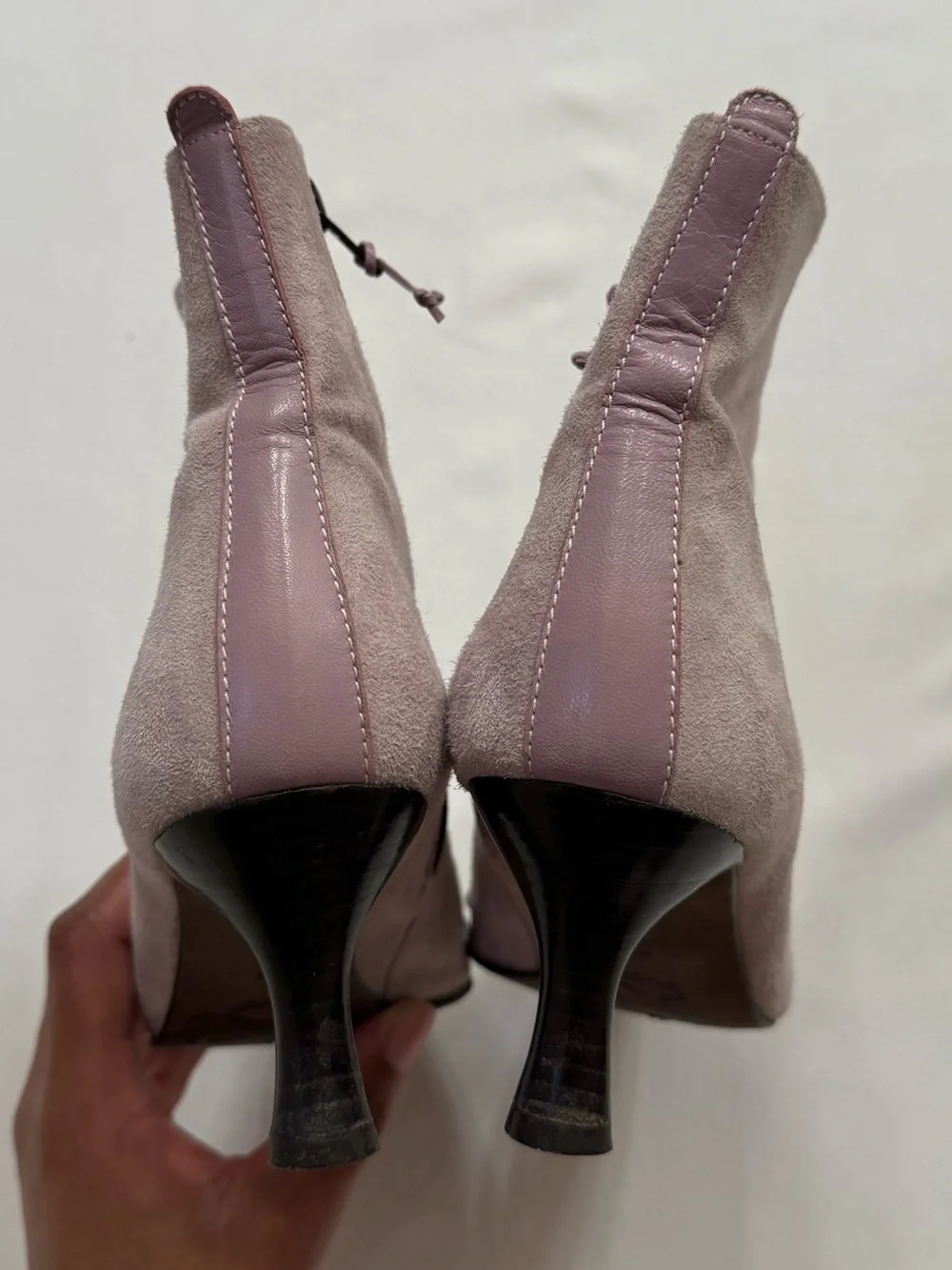 Vintage Donald J. Pliner Suede Booties